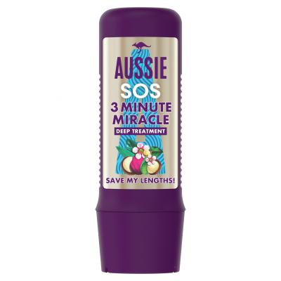 Aussie SOS Save My Lengths 3 Minute Miracle Deep Treatment Haarmaske für Frauen 225 ml