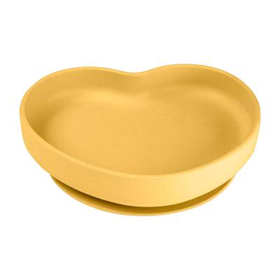 Canpol babies Silicone Suction Plate Yellow Geschirr für Kinder 300 ml