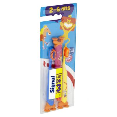 Signal Kids Ultra Soft Zahnbürste für Kinder Set