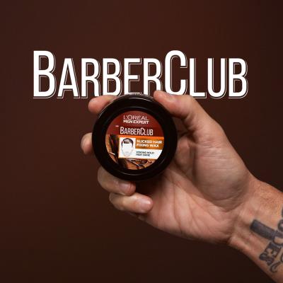 L&#039;Oréal Paris Men Expert Barber Club Slick Fixing Pomade Haargel für Herren 75 ml