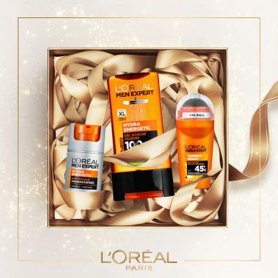 L&#039;Oréal Paris Men Expert Hydra Energetic Geschenkset Feuchtigkeitscreme Men Expert Hydra Energetic Daily Moisturizer 50 ml + Duschgel Men Expert Hydra Energetic 300 ml + Antiperspirant Men Expert Thermic Resist Antiperspirant 50 ml