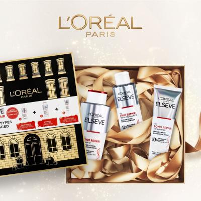 L&#039;Oréal Paris Elseve Bond Repair Geschenkset Elseve Bond Repair Shampoo 200 ml + Elseve Bond Repair Pre-Shampoo 200 ml + Elseve Bond Repair Conditioner 150 ml