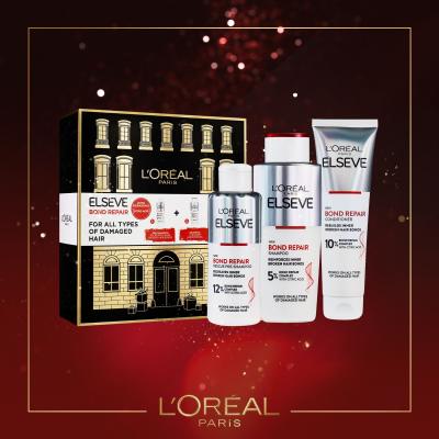 L&#039;Oréal Paris Elseve Bond Repair Geschenkset Elseve Bond Repair Shampoo 200 ml + Elseve Bond Repair Pre-Shampoo 200 ml + Elseve Bond Repair Conditioner 150 ml