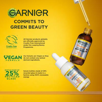 Garnier Skin Naturals Vitamin C Geschenkset Tages-Gesichtsserum Skin Naturals Vitamin C Brightening Super Serum 30 ml + Nacht-Gesichtsserum Skin Naturals Vitamin C Brightening Night Serum 30 ml