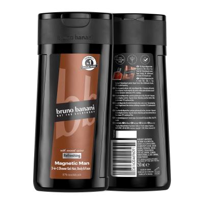 Bruno Banani Magnetic Man Duschgel für Herren 250 ml