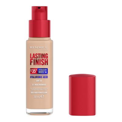 Rimmel London Lasting Finish 35H SPF20 Foundation für Frauen 30 ml Farbton  050 Fair Porcelain