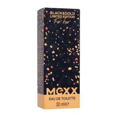 Mexx Black &amp; Gold Limited Edition Eau de Toilette für Frauen 30 ml