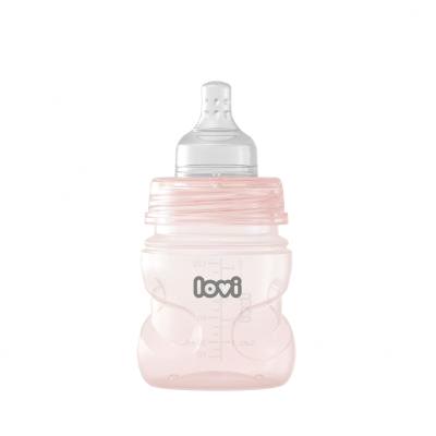 LOVI Trends Bottle 0m+ Pink Babyflasche für Kinder 120 ml