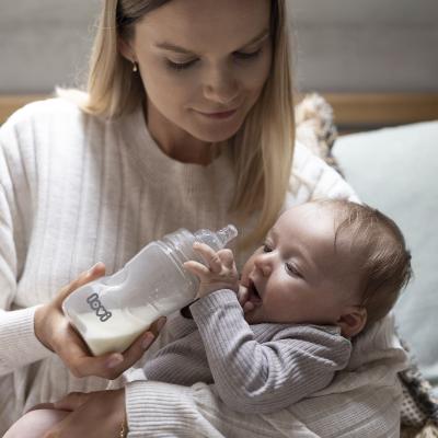 LOVI Trends Bottle 0m+ Beige Babyflasche für Kinder 120 ml