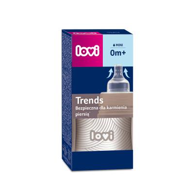 LOVI Harmony Trends Bottle 0m+ Babyflasche für Kinder 120 ml