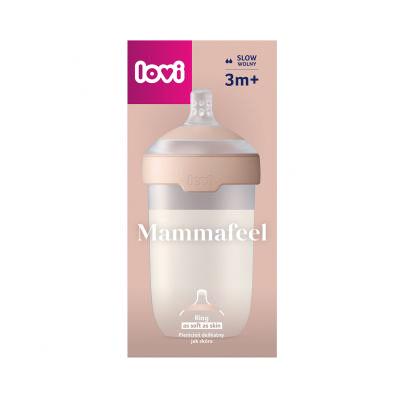 LOVI Mammafeel Bottle 3m+ Babyflasche für Kinder 250 ml