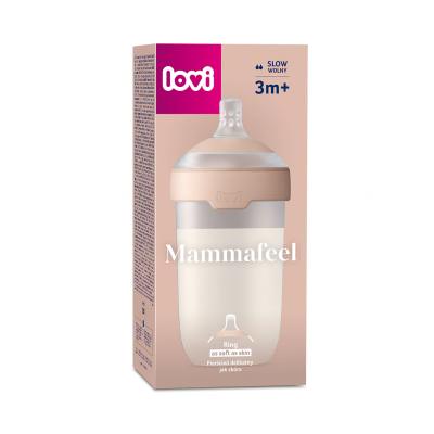 LOVI Mammafeel Bottle 3m+ Babyflasche für Kinder 250 ml