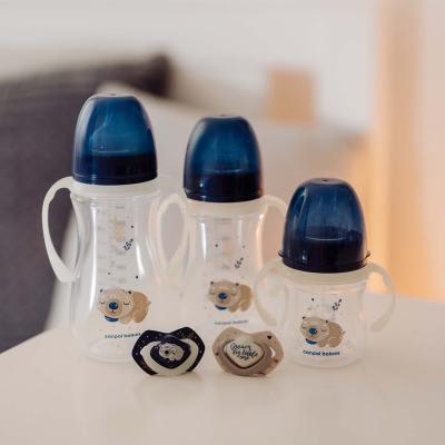 Canpol babies Sleepy Koala Easy Start Anti-Colic Bottle Blue 0m+ Babyflasche für Kinder 120 ml