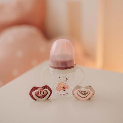 Canpol babies Sleepy Koala Easy Start Anti-Colic Bottle Pink 0m+ Babyflasche für Kinder 120 ml