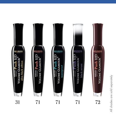 BOURJOIS Paris Volume Glamour Push Up Mascara für Frauen 7 ml Farbton  71 Black