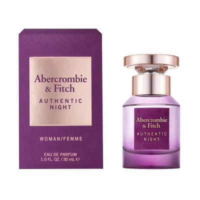 Abercrombie &amp; Fitch Authentic Night Eau de Parfum für Frauen 30 ml