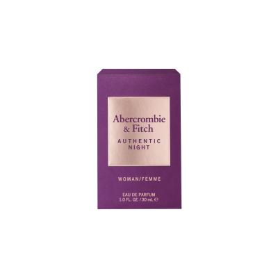 Abercrombie &amp; Fitch Authentic Night Eau de Parfum für Frauen 30 ml