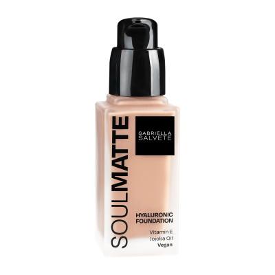 Gabriella Salvete Soulmatte Hyaluronic Foundation Foundation für Frauen 30 ml Farbton  03N Beige Neutral