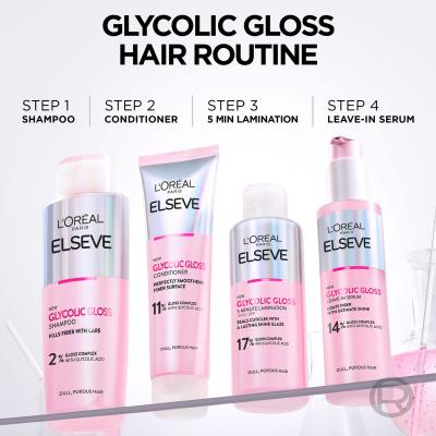 L&#039;Oréal Paris Elseve Glycolic Gloss Conditioner Conditioner für Frauen 150 ml