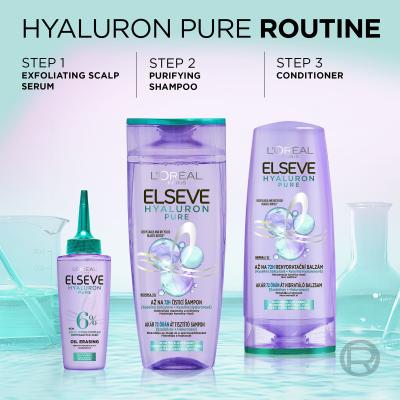 L&#039;Oréal Paris Elseve Hyaluron Pure Shampoo für Frauen 400 ml