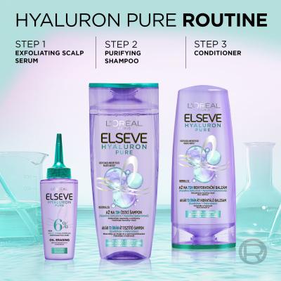 L&#039;Oréal Paris Elseve Hyaluron Pure Haarbalsam für Frauen 300 ml