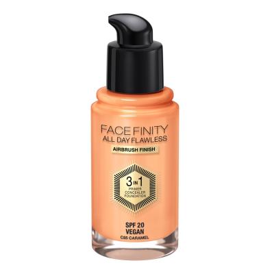 Max Factor Facefinity All Day Flawless SPF20 Foundation für Frauen 30 ml Farbton  C85 Caramel