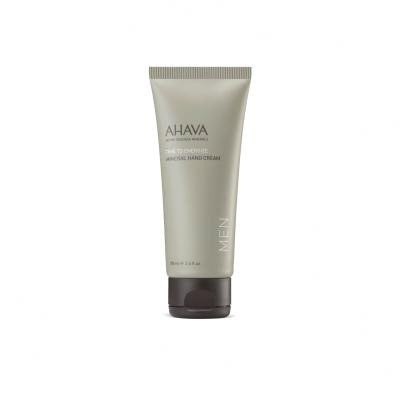 AHAVA Men Time To Energize Geschenkset Gesichtscreme Age Control Moisturizing Cream 50 ml + Duschgel Mineral Shower Gel 100 ml + Handcreme Mineral Hand Cream 100 ml + Kosmetiktasche