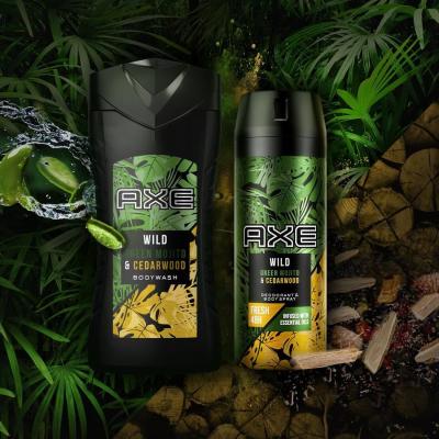 Axe Wild Mojito &amp; Cedarwood Duschgel für Herren 400 ml