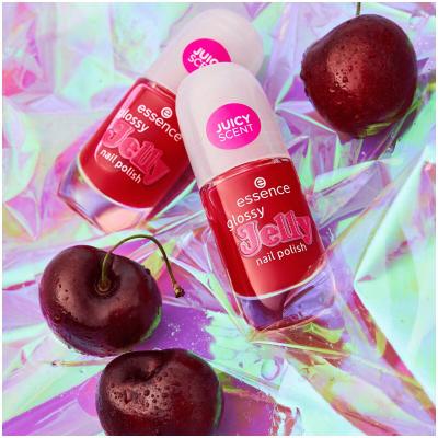 Essence Glossy Jelly Nagellack für Frauen 8 ml Farbton  02 Candy Gloss