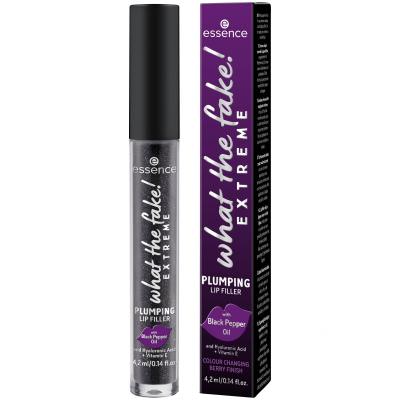 Essence What The Fake! Extreme Plumping Lip Filler Lipgloss für Frauen 4,2 ml Farbton  03 Pepper Me Up!