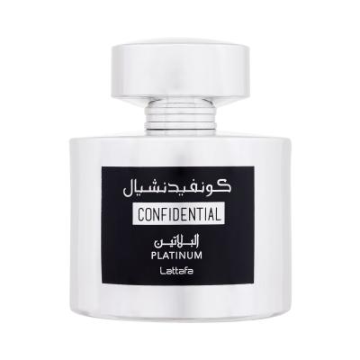 Lattafa Confidential Platinum Eau de Parfum 100 ml