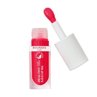 BOURJOIS Paris Healthy Mix Clean &amp; Vegan S.O.S Lip Oil Lippenöl für Frauen 4,5 ml Farbton  3 Straw&#039;Bisous