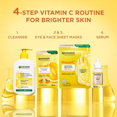 Garnier Skin Naturals Vitamin C Brightening Eye Mask Augenmaske für Frauen 1 St.