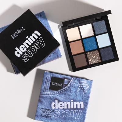 Gabriella Salvete Denim Story Eyeshadow Palette Lidschatten für Frauen 34 g