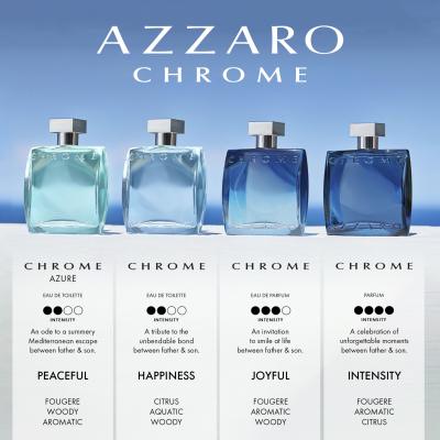 Azzaro Chrome Azure Eau de Toilette für Herren 100 ml