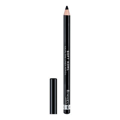 Rimmel London Soft Kohl Kajalstift für Frauen 1,2 g Farbton  061 Jet Black