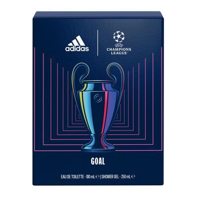 Adidas UEFA Champions League Goal Geschenkset Eau de Toilette 100 ml + Duschgel 250 ml