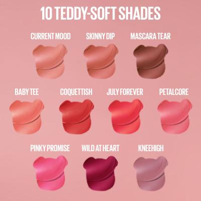 Maybelline Super Stay Teddy Tint Lippenstift für Frauen 5 ml Farbton  25 Baby Tee