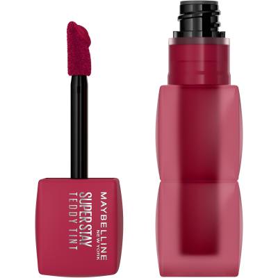 Maybelline Super Stay Teddy Tint Lippenstift für Frauen 5 ml Farbton  50 Wild At Heart