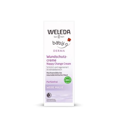 Weleda Baby Derma White Mallow Baby Cream Körpercreme für Kinder 50 ml