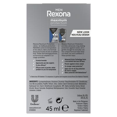 Rexona Men Maximum Protection Clean Scent Antiperspirant für Herren 45 ml