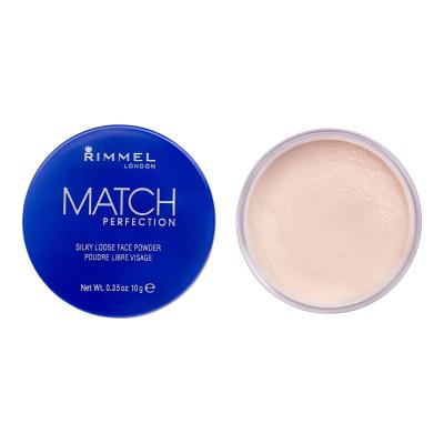 Rimmel London Match Perfection Puder für Frauen 10 g Farbton  001 Transparent