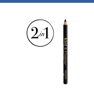 BOURJOIS Paris Khol &amp; Contour Kajalstift für Frauen 1,2 g Farbton  001 Noir-issime