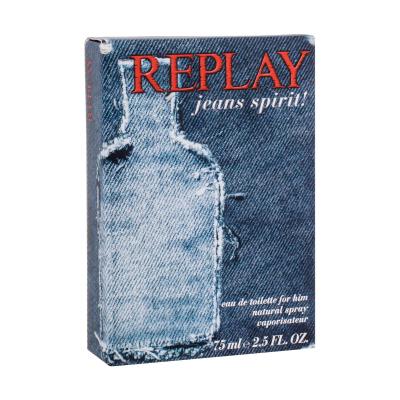 Replay Jeans Spirit! For Him Eau de Toilette für Herren 75 ml