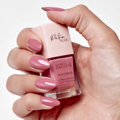 Gabriella Salvete Petra Nude Longlasting Nail Polish Nagellack für Frauen 11 ml Farbton  Slip Dress