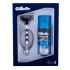 Gillette Mach3 Geschenkset Rasierer mit einer Klinge 1 St. + Rasiergel Extra Comfort 75 ml