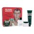 PRORASO Green Geschenkset After Shave Balm Green 100 ml + After Shave Creme Green 150 ml + Before Shave Creme Green 100 ml + Blechdose