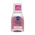 Nivea Rose Touch Waterproof Eye Make-Up Remover Augen-Make-up-Entferner für Frauen 100 ml