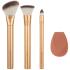 EcoTools Precious Metals Face Blend + Sculpt Set Pinsel für Frauen Set