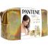 Pantene PRO-V Your Golden Me Time Kit Geschenkset Shampoo Intensive Repair 250 ml + Conditioner Intensive Repair 200 ml + Haaröl Keratin Protect Oil 100 ml + Intensive Haarpflege Serum Shots Intensive Repair 3x15 ml + Kosmetiktasche